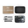 Hideous Screaming Banshee Eco-Friendly Bento Box with Band and Utensils