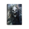 Hideous Screaming Banshee Spiral Notebook - Ruled Line, 8" x 6"