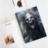 Hideous Screaming Banshee Spiral Notebook - Ruled Line, 8" x 6"