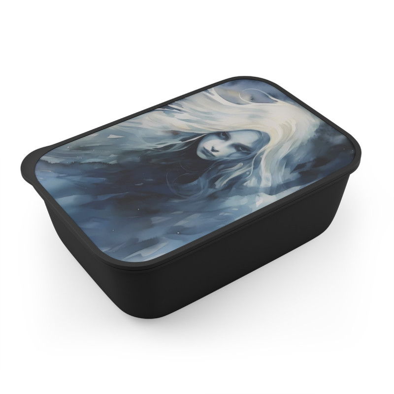 Alluring Ethereal Banshee Eco-Friendly Bento Box with Band and Utensils