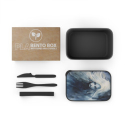 Alluring Ethereal Banshee Eco-Friendly Bento Box with Band and Utensils