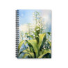 Lily of the Valley Spiral Notebook - Ruled Line, 8" x 6"