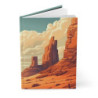 A Desolate Grand Canyon Landscape Design, Journal, Matte,  8" x 5.7"