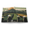 Vast Paddy Field Landscape Design, Journal, Matte,  8" x 5.7"