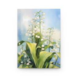 Lily of the Valley Journal, Matte,  8" x 5.7"