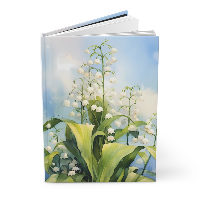 Lily of the Valley Journal, Matte,  8" x 5.7"