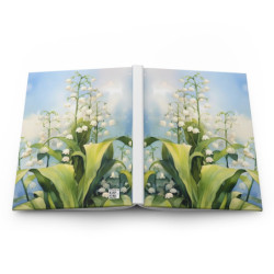 Lily of the Valley Journal, Matte,  8" x 5.7"