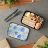 Baby Blue Eyes  Eco-Friendly Bento Box with Band and Utensils