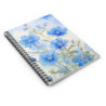 Baby Blue Eyes Spiral Notebook - Ruled Line, 8" x 6"