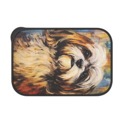 Shih Tzu Dog Eco-Friendly Bento Box with Band and Utensils