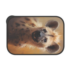 Hyena Portrait Eco-Friendly Bento Box with Band and Utensils