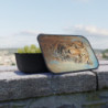 Leopard Portrait Eco-Friendly Bento Box with Band and Utensils