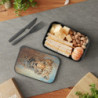 Leopard Portrait Eco-Friendly Bento Box with Band and Utensils