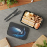 Ethereal Penguin Design Eco-Friendly Bento Box with Band and Utensils