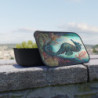 Seahorse Aquatic Design Eco-Friendly Bento Box with Band and Utensils