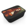 "Damsel Emma Touched By Envy" Pre Raphaelite Inspired Medieval Maiden Bento Box with Band and Utensils