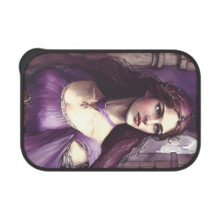 "Damsel Matilda Touched By Sorrow" Pre Raphaelite Inspired Medieval Maiden Bento Box with Band and Utensils