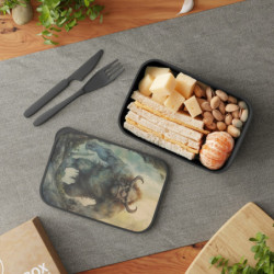 Troll Eco-Friendly Bento Box with Band and Utensils