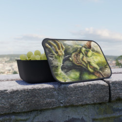 Wicked Goblin Eco-Friendly Bento Box with Band and Utensils