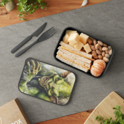 Wicked Goblin Eco-Friendly Bento Box with Band and Utensils