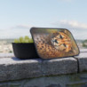 Cheetah Portrait Eco-Friendly Bento Box with Band and Utensils