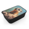 Rock Hyrax Portrait Eco-Friendly Bento Box with Band and Utensils