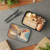 Fennec Fox Portrait Eco-Friendly Bento Box with Band and Utensils