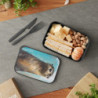 Otter Portrait Eco-Friendly Bento Box with Band and Utensils