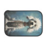 Comical Poodle Dog Eco-Friendly Bento Box with Band and Utensils