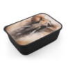 African Elephant Portrait Eco-Friendly Bento Box with Band and Utensils