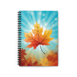 Fall Maple Leaf Spiral...