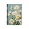 Spring Daisy Spiral Notebook - Ruled Line, 8" x 6"