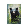 Black Bear Portrait Premium Matte Vertical Poster 20" x 30" Poster