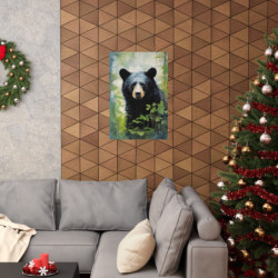 Black Bear Portrait Premium Matte Vertical Poster 20" x 30" Poster