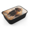 American Bison Eco-Friendly Bento Box with Band and Utensils