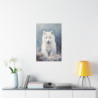 Arctic Fox Portrait Premium Matte Vertical Poster 20" x 30" Poster