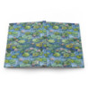 Watercolor Waterlily Pads in a Pond Hardcover Journal, Matte,  8" x 5.7"