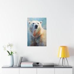 Polar Bear Portrait Premium...