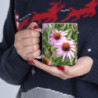 Echinacea Purpurea Purple Coneflowers Ceramic Mug 11oz