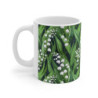 Lily of the Valley Pattern Ceramic Mug 11oz