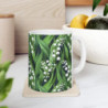 Lily of the Valley Pattern Ceramic Mug 11oz