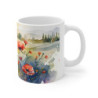 Field of Poppies in the Countryside Ceramic Mug 11oz