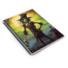 Halloween Skeleton Gentleman Spiral Notebook - Ruled Line, 8" x 6"