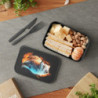 Fiery Fox Eco-Friendly Bento Box with Band and Utensils