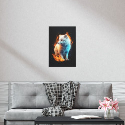 Fiery Fox Premium Matte Vertical Poster 20" x 30" Poster