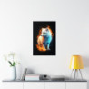 Fiery Fox Premium Matte Vertical Poster 20" x 30" Poster