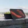 Bold Red Dragon Design Eco-Friendly Bento Box with Band and Utensils