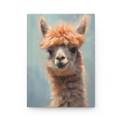 Alpaca Portrait Journal, Matte,  8" x 5.7"