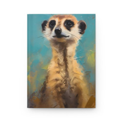 Meerkat Portrait Journal, Matte,  8" x 5.7"