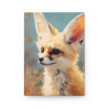 Fennec Fox Portrait Journal, Matte,  8" x 5.7"